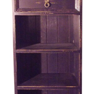 Полиця з ящиком ETAGERE AVEC TIROIR колір Чорний Баклажан